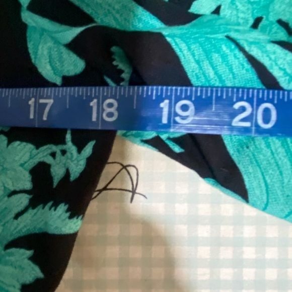 Vintage 80’s petite jazz ladies dress midi button front puff sleeve size 8 USA - Picture 9 of 15